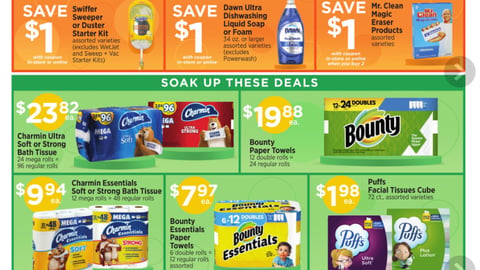 H-E-B P&G 'Savings Roundup' Promotion